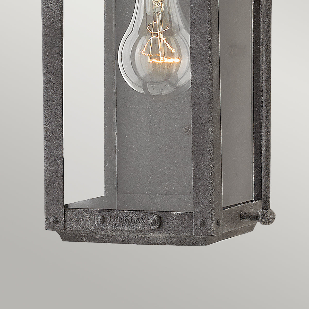 Quintiesse Anchorage Single Wall Lantern Aged Zinc