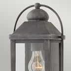 Quintiesse Anchorage Single Wall Lantern Aged Zinc