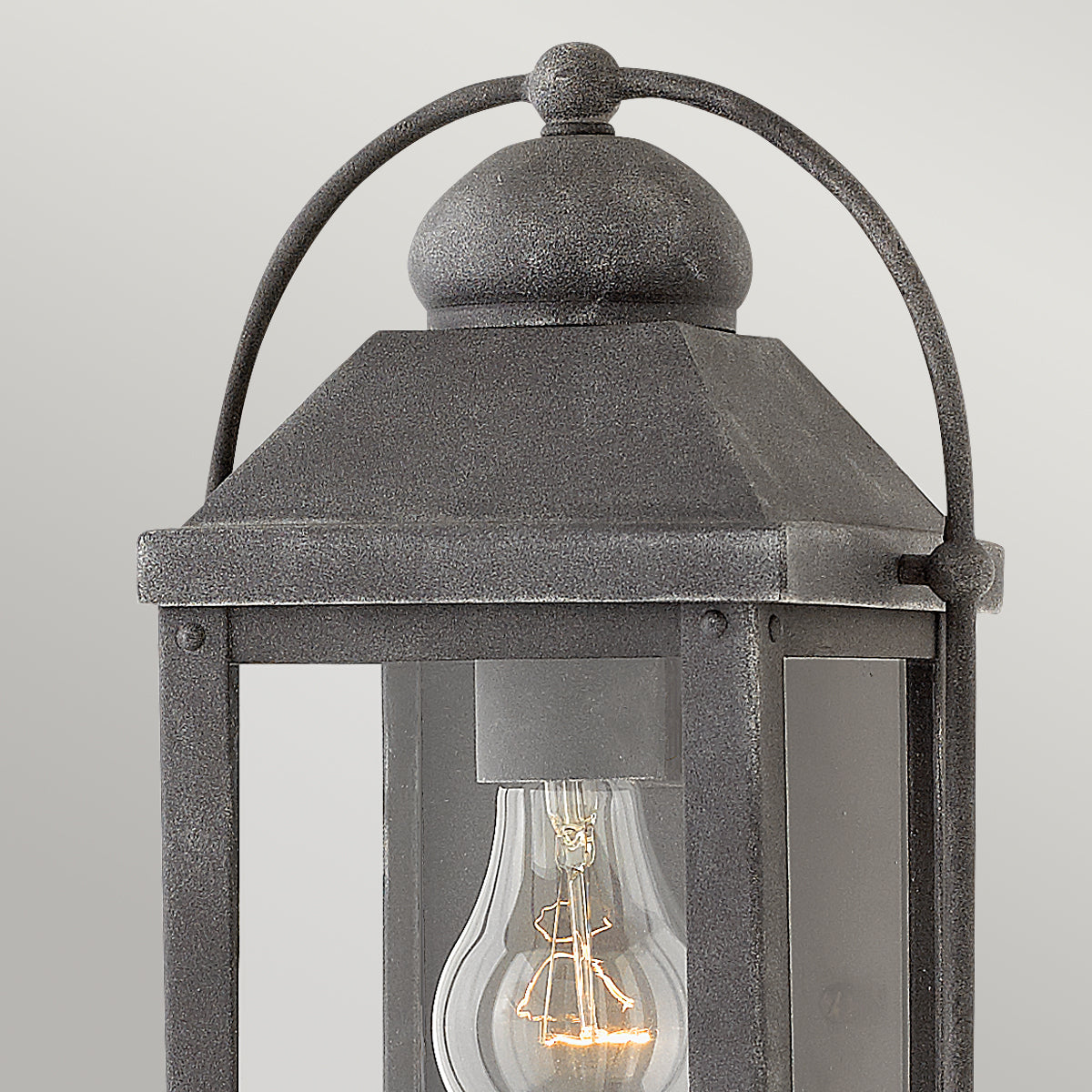 Quintiesse Anchorage Single Wall Lantern Aged Zinc
