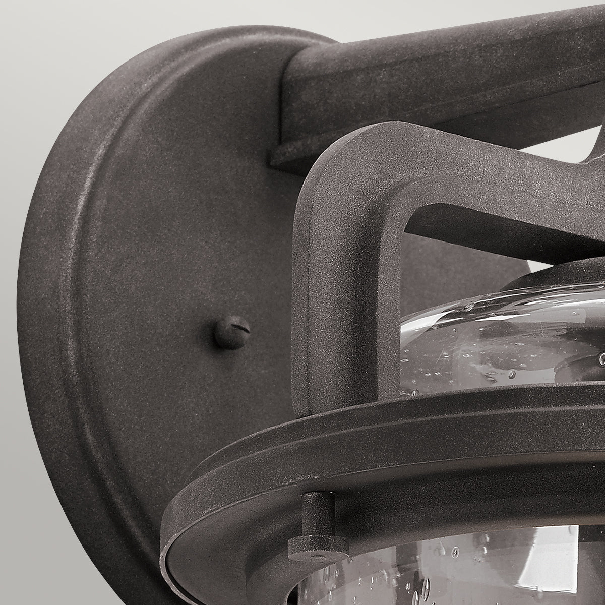 Quintiesse Andover Large Wall Lantern Weathered Zinc