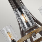 Quintiesse Angelo 9 Light Chandelier Slate