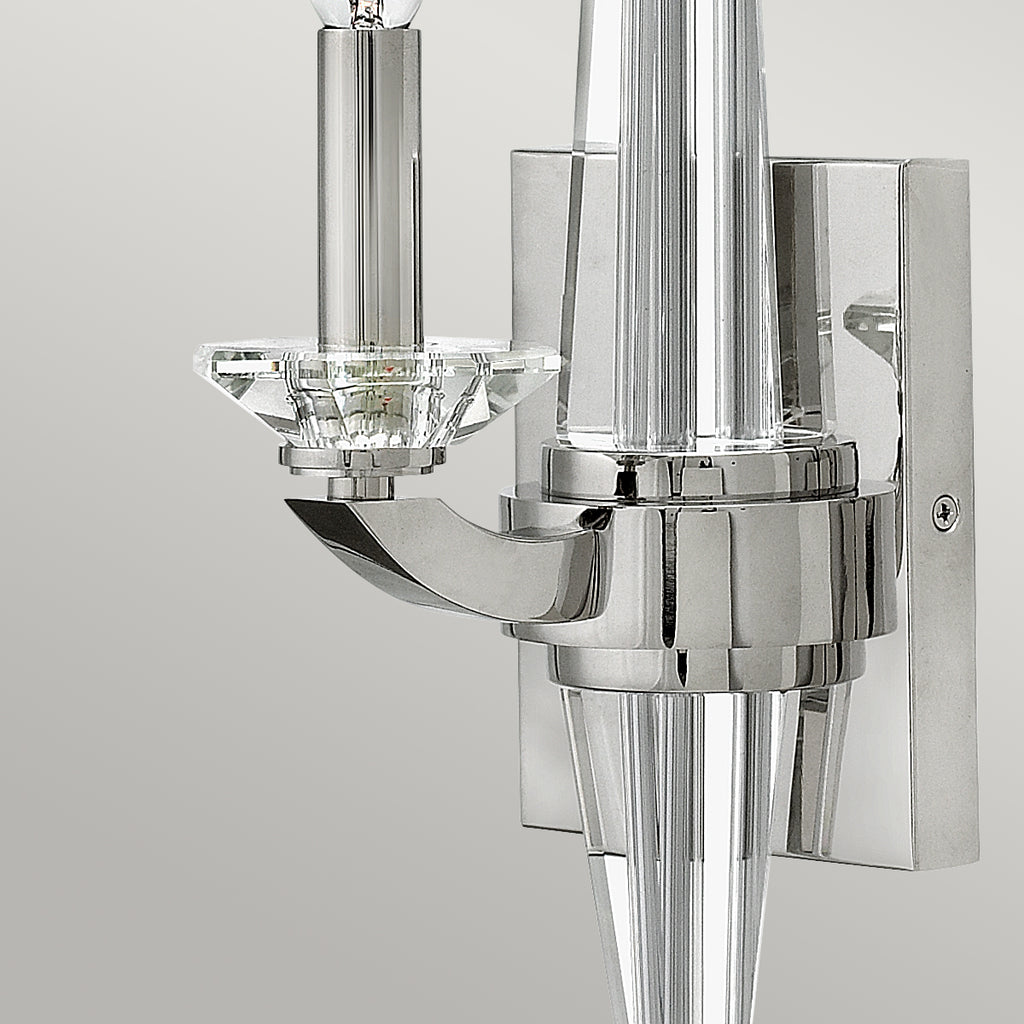 Quintiesse Ascher Wall Light Polished Nickel