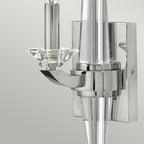 Quintiesse Ascher Wall Light Polished Nickel