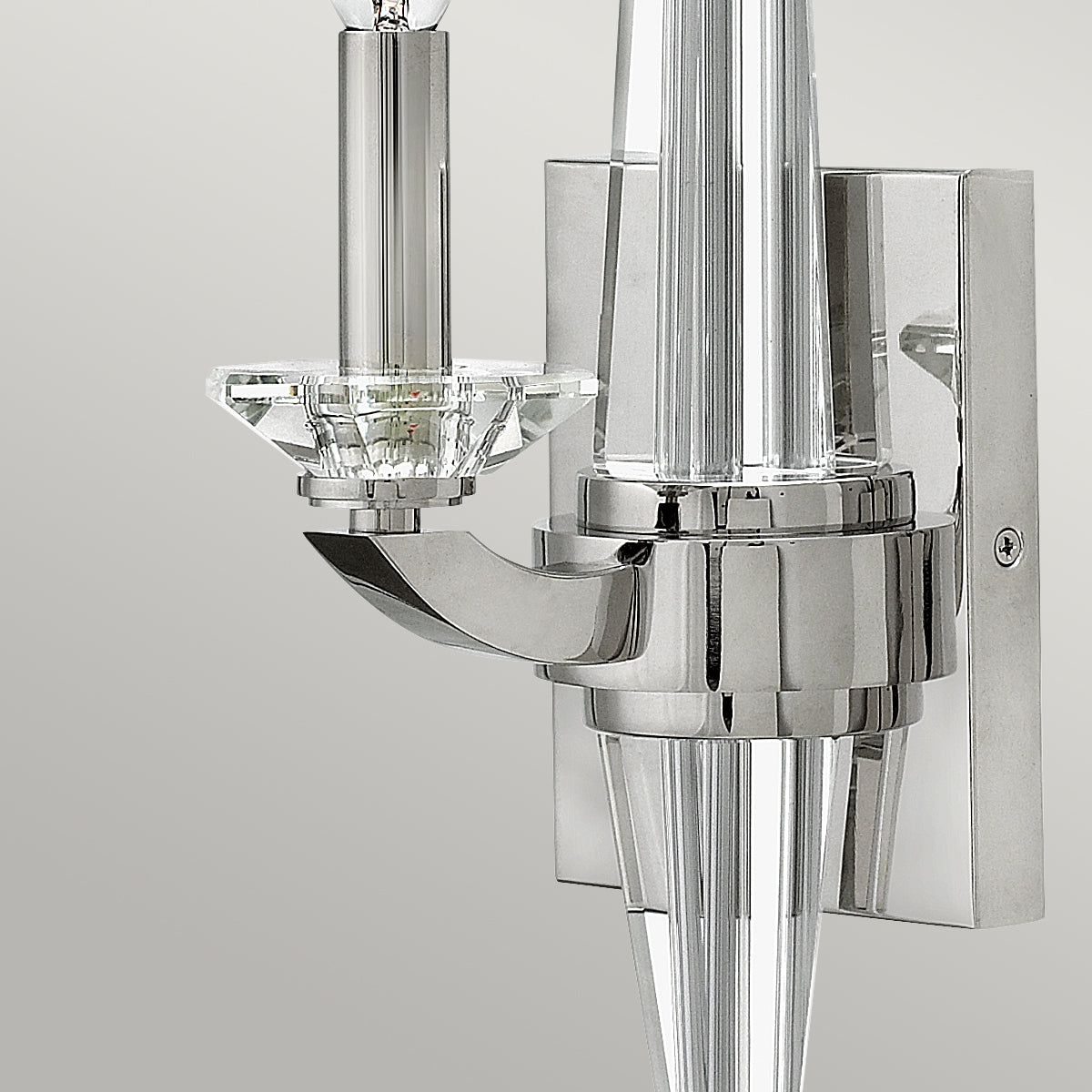 Quintiesse Ascher Wall Light Polished Nickel