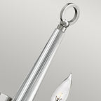 Quintiesse Ascher Wall Light Polished Nickel