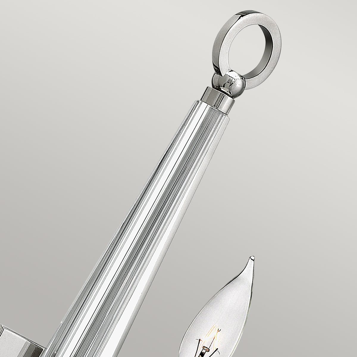 Quintiesse Ascher Wall Light Polished Nickel