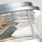 Quintiesse Ashland Bay Bathroom 2 Light Flush in Polished Chrome