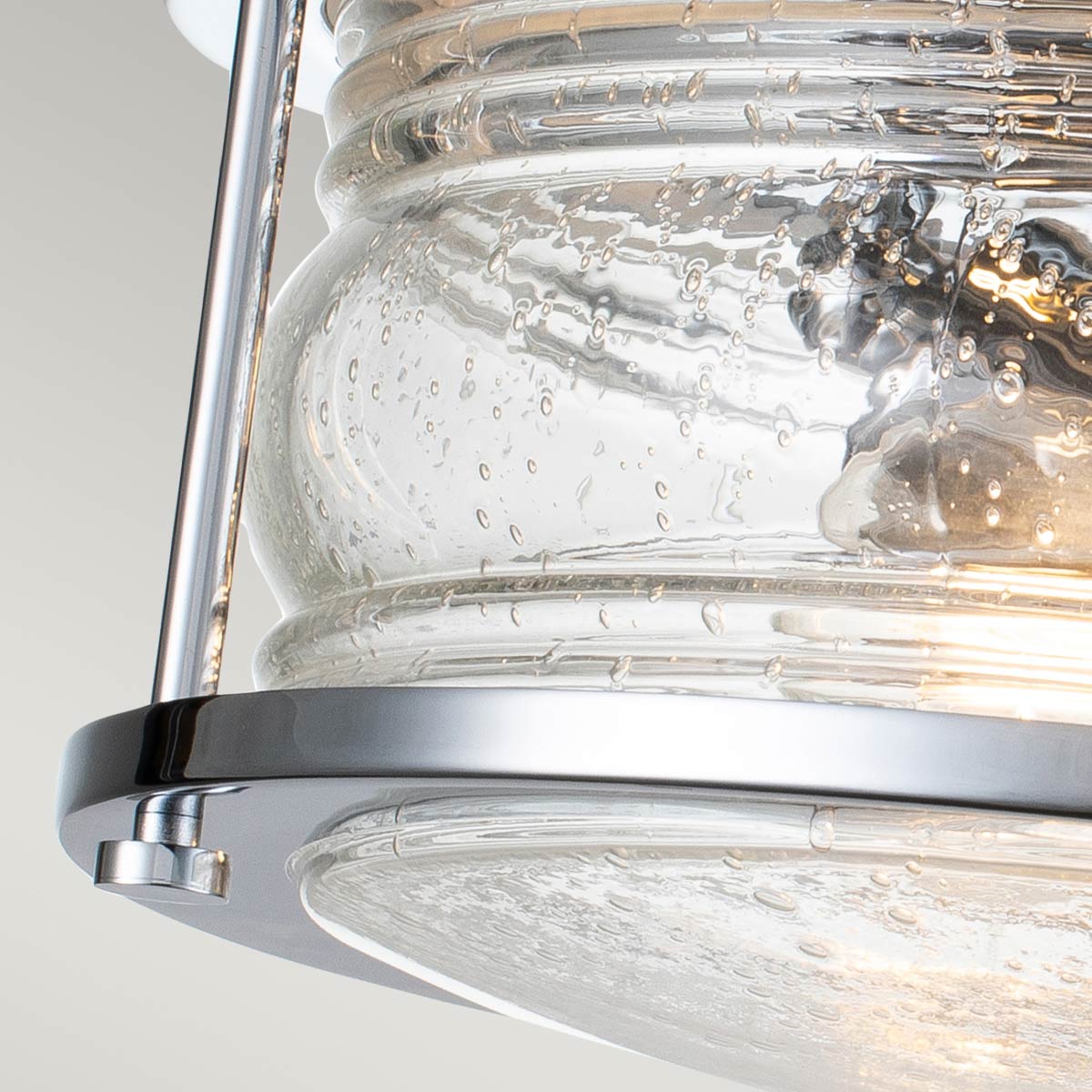 Quintiesse Ashland Bay Bathroom 2 Light Flush in Polished Chrome