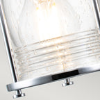 Quintiesse Ashland Bay Bathroom 2 Light Wall Light in Polished Chrome