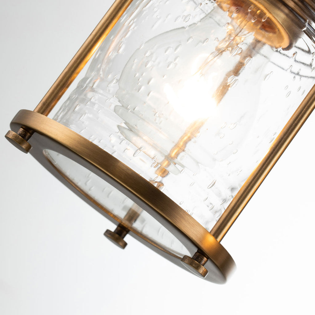 Quintiesse Ashland Bay Bathroom 3 Light Wall Light in Natural Brass
