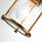 Quintiesse Ashland Bay Bathroom 3 Light Wall Light in Natural Brass