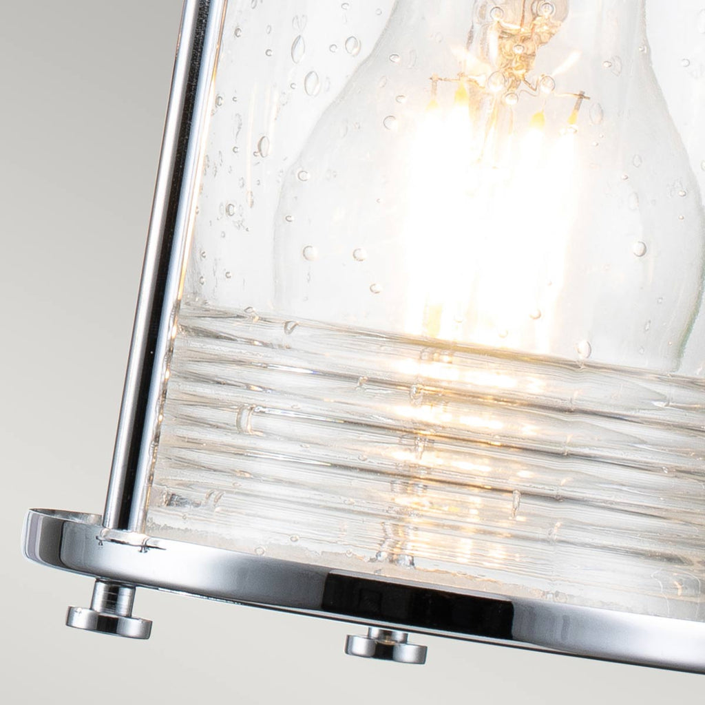 Quintiesse Ashland Bay Bathroom 3 Light Wall Light in Polished Chrome