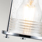 Quintiesse Ashland Bay Bathroom 3 Light Wall Light in Polished Chrome