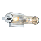 Quintiesse Azores Bathroom 2 Light Wall Light in Polished Chrome