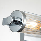 Quintiesse Azores Bathroom 2 Light Wall Light in Polished Chrome