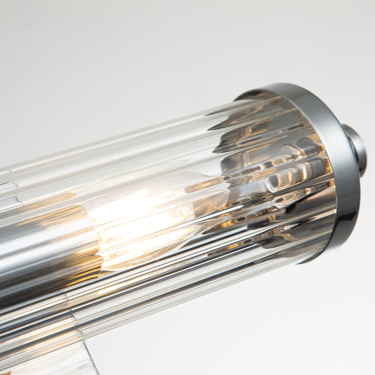 Quintiesse Azores Bathroom 2 Light Wall Light in Polished Chrome