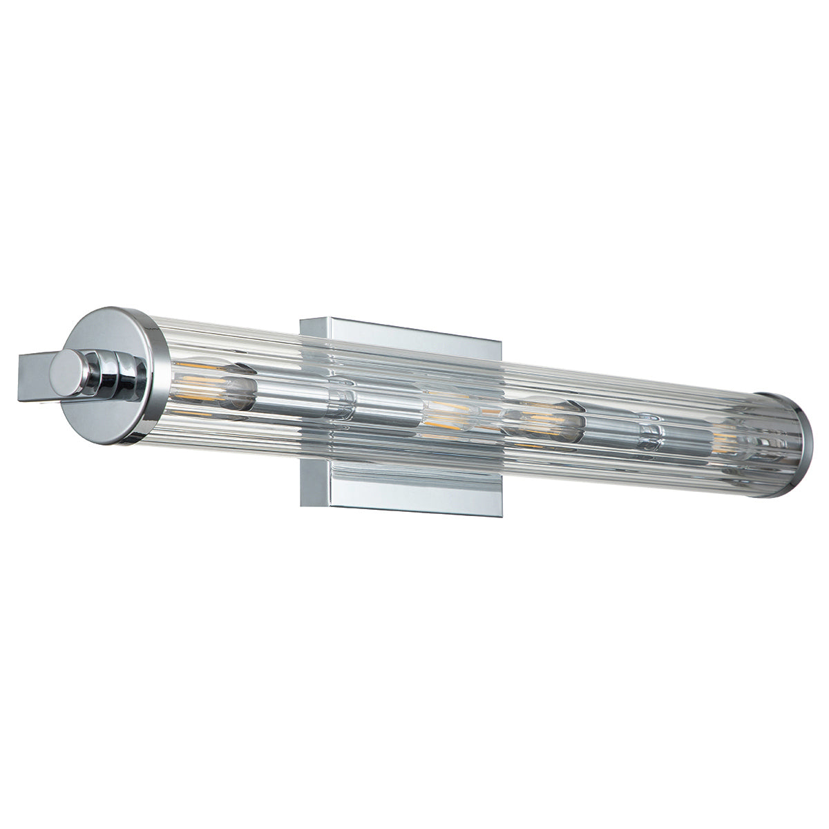 Quintiesse Azores Bathroom 4 Light Wall Light in Polished Chrome