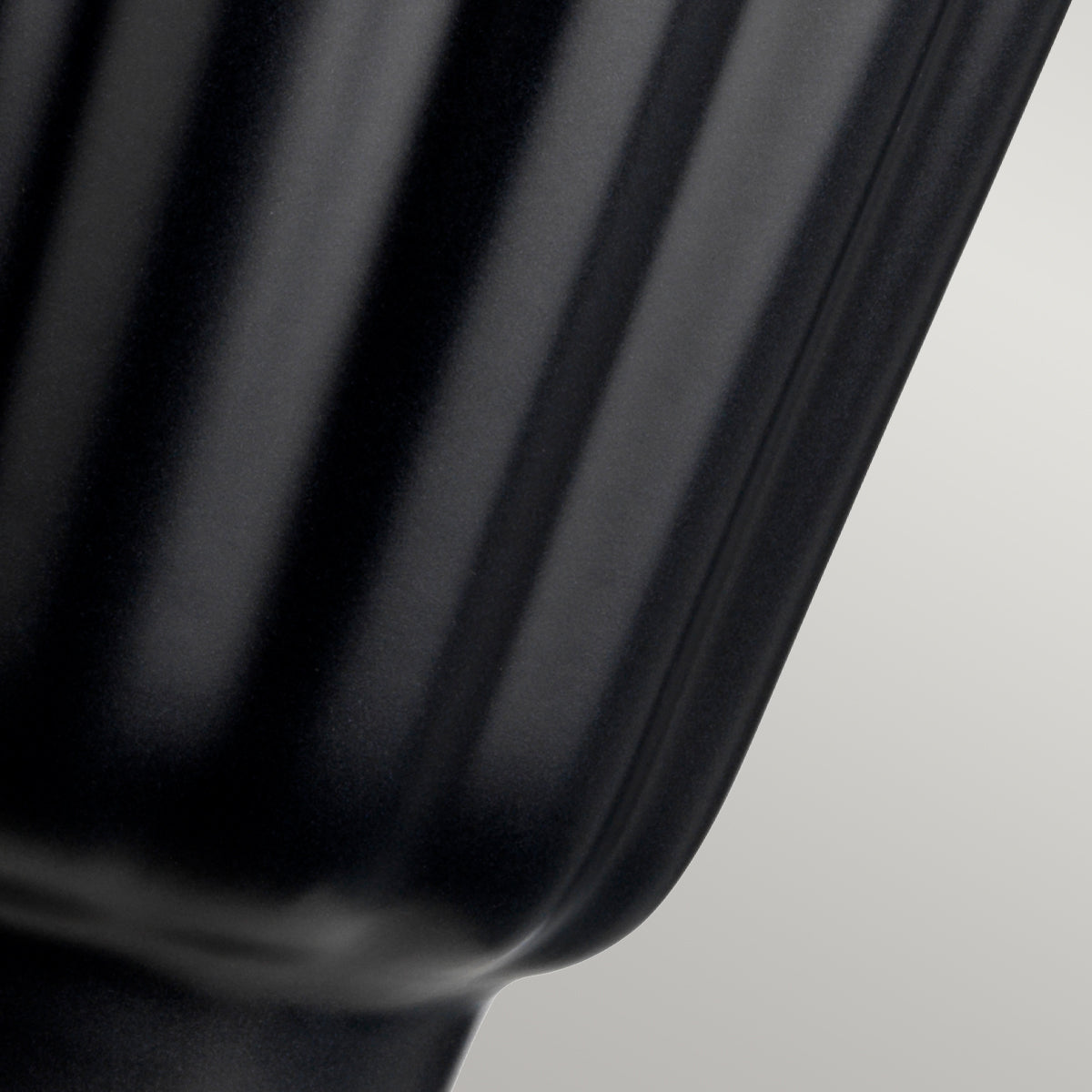 Quintiesse Bexley Table Lamp Black Polished Nickel
