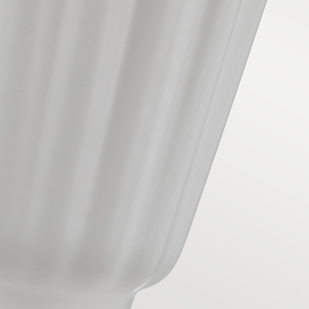Quintiesse Bexley Table Lamp Brushed Brass White
