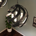 Quintiesse Blacksmith Outdoor 5 Light Outdoor Chandelier in Old Black