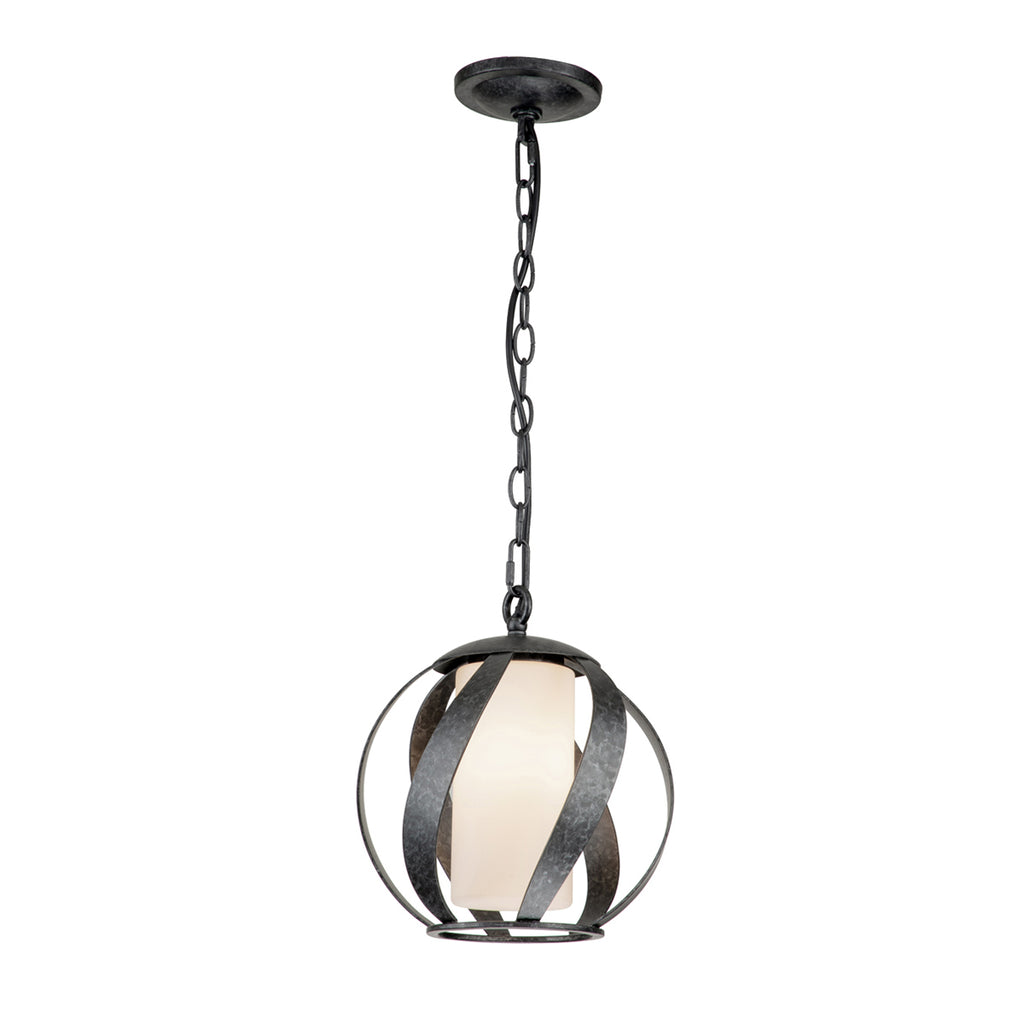 Quintiesse Blacksmith Outdoor Pendant in Old Black