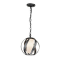 Quintiesse Blacksmith Outdoor Pendant in Old Black