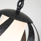 Quintiesse Blacksmith Outdoor Pendant in Old Black