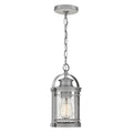 Quintiesse Booker Outdoor Small Chain Lantern in Industrial Aluminium