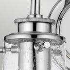 Quintiesse Braelyn 2 Light Wall Light Polished Chrome