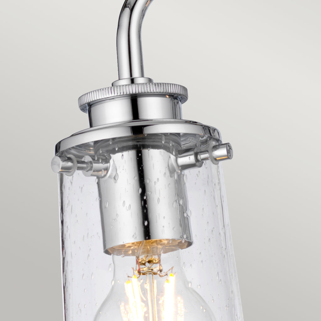 Quintiesse Braelyn 3 Light Wall Light Polished Chrome