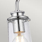 Quintiesse Braelyn 3 Light Wall Light Polished Chrome
