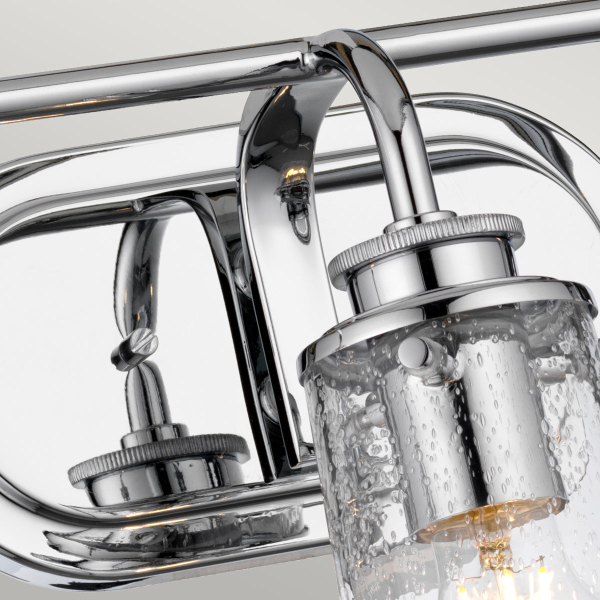 Quintiesse Braelyn 3 Light Wall Light Polished Chrome