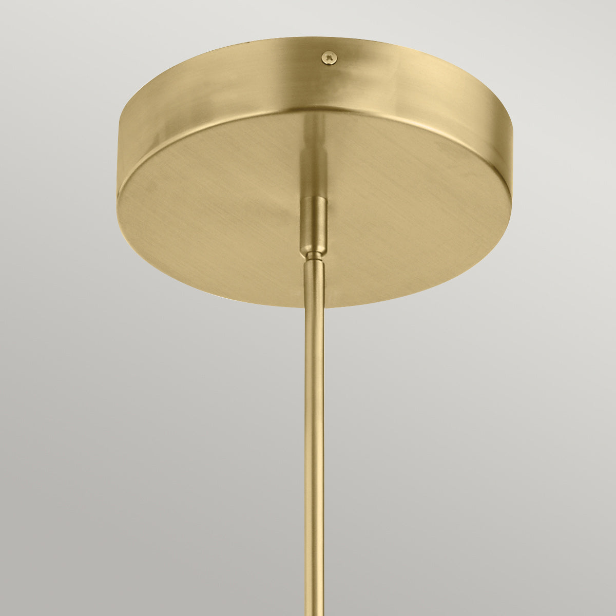 Quintiesse Calters Large LED Foyer Pendant in Champagne Gold 