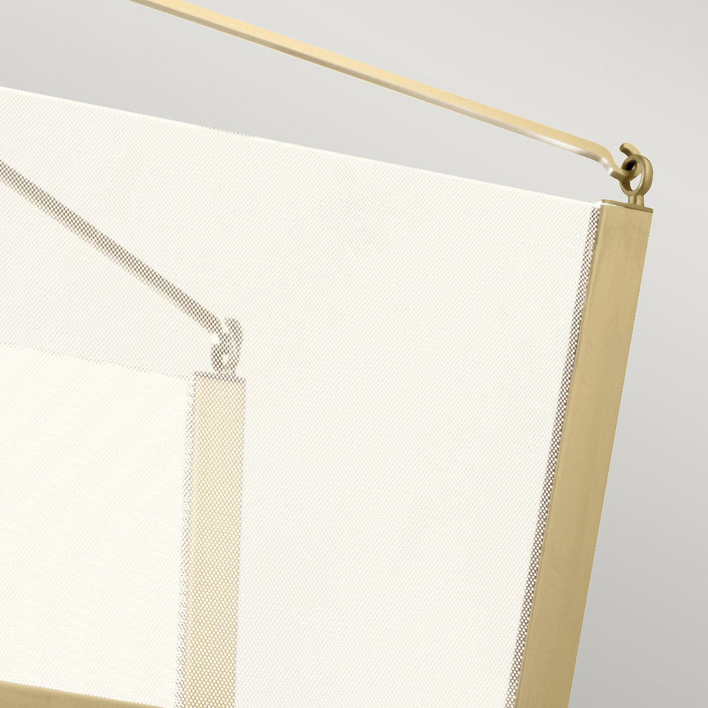 Quintiesse Calters LED Isle Pendant in Champagne Gold 