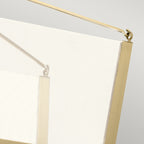 Quintiesse Calters LED Isle Pendant in Champagne Gold 