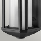 Quintiesse Castelle Medium Wall Lantern Black