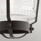 Quintiesse Chance Harbor Large Wall Lantern Weathered Zinc