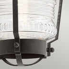 Quintiesse Chance Harbor Medium Wall Lantern Weathered Zinc