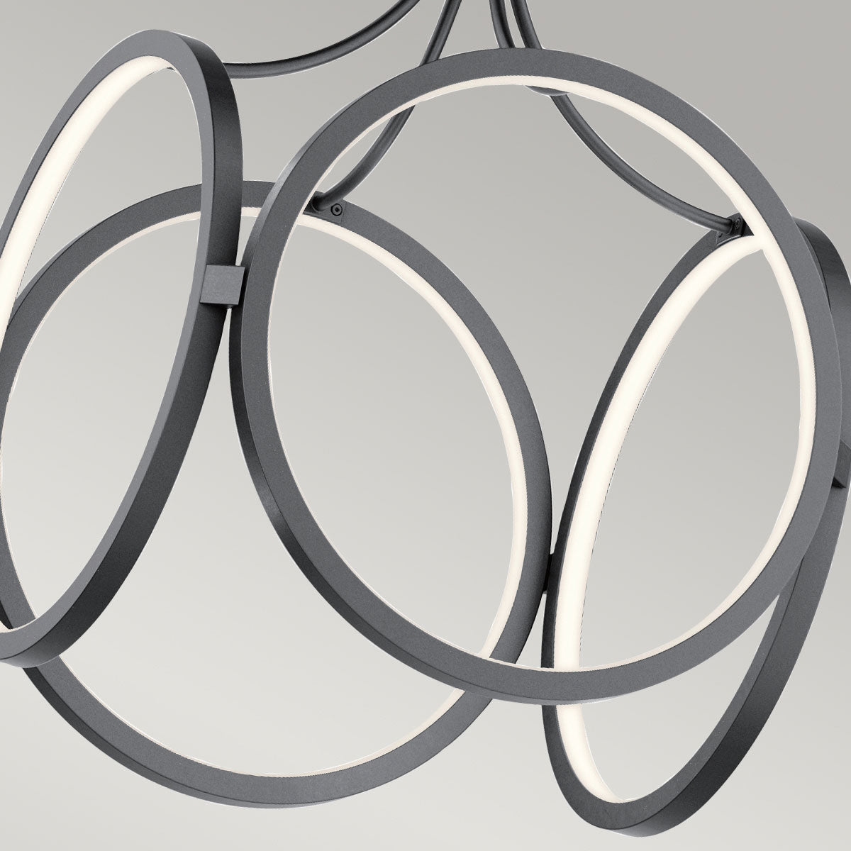Quintiesse Ciri LED Pendant  in Matte Black