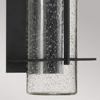Quintiesse Eames Outdoor Large LED Wall Lantern in Earth Black