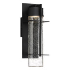 Quintiesse Eames Outdoor Medium LED Wall Lantern in Earth Black