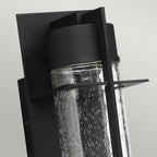 Quintiesse Eames Outdoor Medium LED Wall Lantern in Earth Black