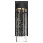 Quintiesse Eames Outdoor Medium LED Wall Lantern in Earth Black