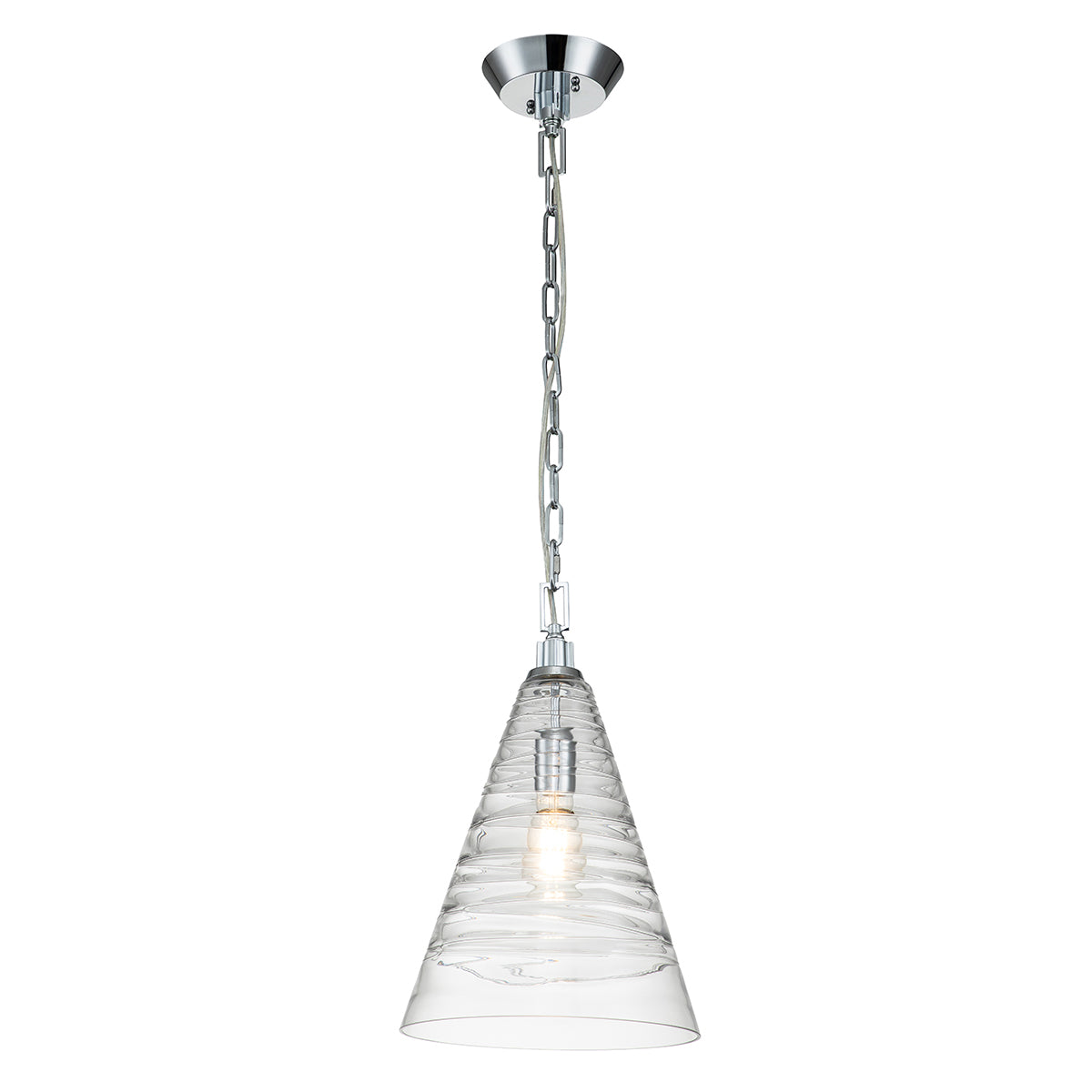Quintiesse Elmore Pendant  in Polished Chrome
