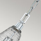 Quintiesse Elmore Pendant  in Polished Chrome