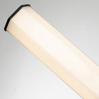Quintiesse Facet Bathroom Dual LED Wall Light in Matte Black