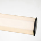 Quintiesse Facet Bathroom Dual LED Wall Light in Matte Black