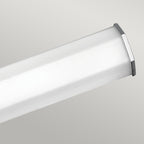 Quintiesse Facet Bathroom Dual LED Wall Light in Polished Chrome