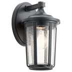 Quintiesse Fairfield Outdoor Medium Wall Lantern in Black