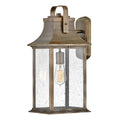 Quintiesse Grant Outdoor Large Wall Lantern in Burnished Bronze